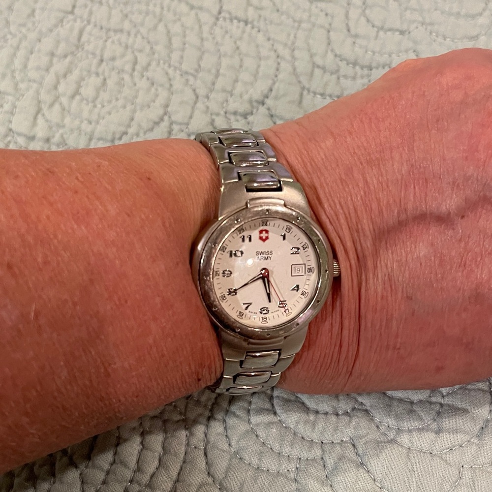 Silver Swiss Army Women's Watch